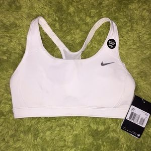 Nike Ultra High Support White Sports Bra